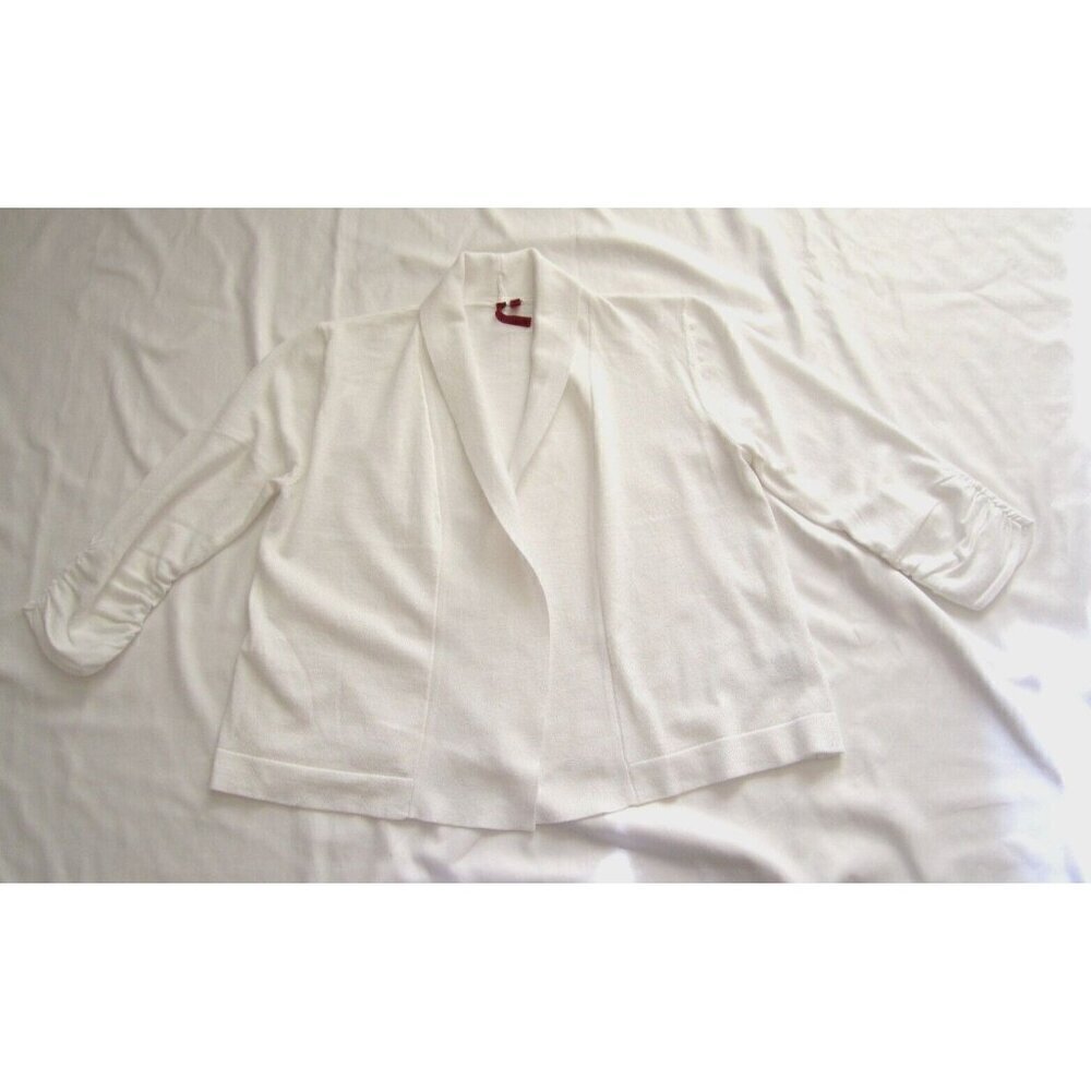 Women's Love Scarlett Rayon/Polyester Shawl Blouse Sz M (WB294)